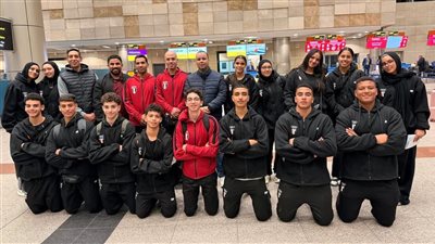 الفوج الأول للبعثة المصرية يغادر إلى أنجولا للمشاركة في دورة الألعاب الإفريقية