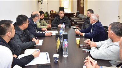  رئيس جهاز العلمين يبحث مع شركة CSCEC موقف مشروع أبراج الداون تاون