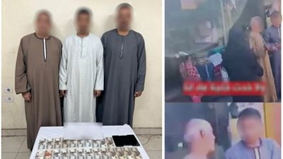 حاولا توجيه الناخبين بإسنا فسجلا لهما فيديو فسقطا فى قبضة الأمن 