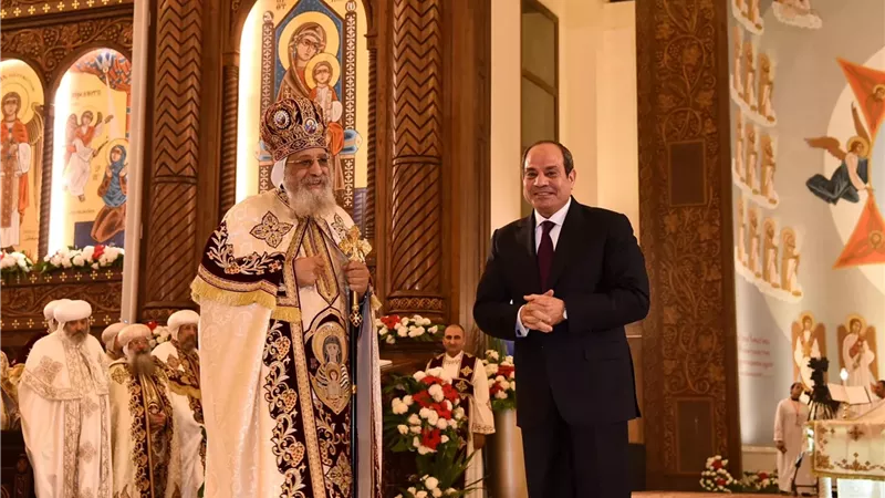 الرئيس السيسي والبابا