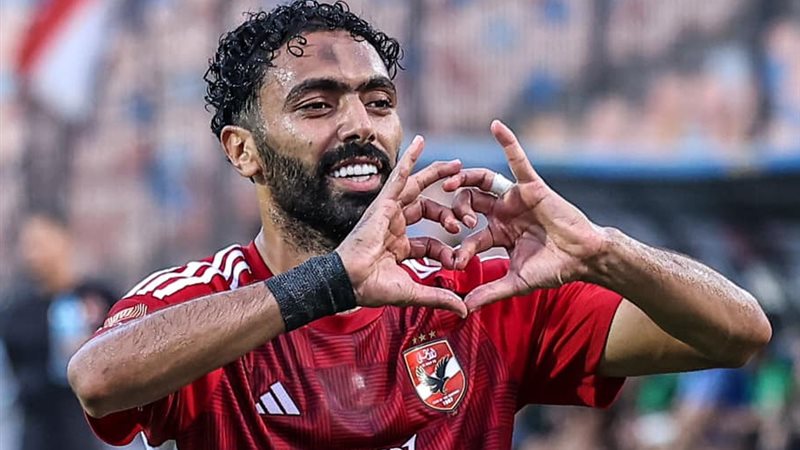 حسين الشحات نجم النادي
