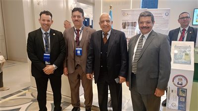 وزير الكهرباء يزور جناح الطاقة الذرية على هامش مؤتمر ومعرض IRC EXPO