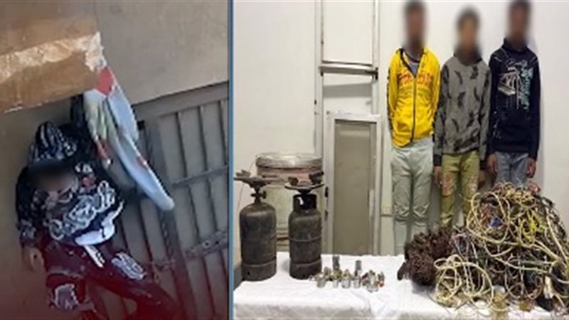 المتهمون والمضبوطات