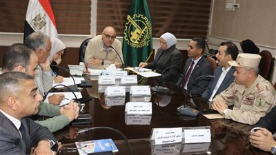 محافظ القليوبية يتابع الاستعدادات لجولة الإعادة لانتخابات النواب