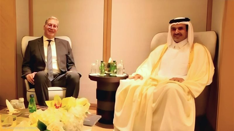 وزير البترول ونظيره