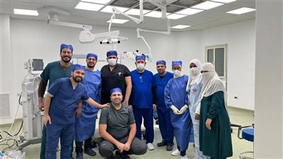 تدخل طبي سريع ينقذ رضيع بعد ساعات من ولادته بمستشفي القناطر الخيرية بالقليوبية