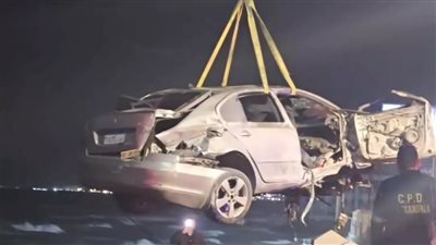 مصرع شخص وإصابة آخر في حادث تصادم مروع على كورنيش الشاطبي بالإسكندرية