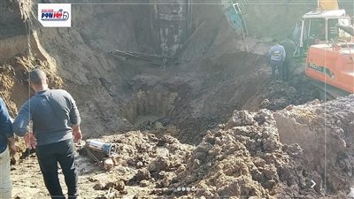 المياه الجوفية تعيق انتشال ضحايا التنقيب عن الكنز المدفون لليوم السادس بالفيوم