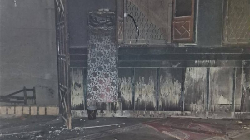 آثار الحريق 