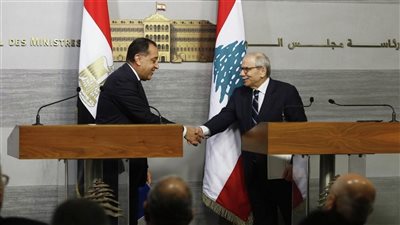 مدبولي: نرى فرصا لزيادة التبادل التجاري بين مصر ولبنان