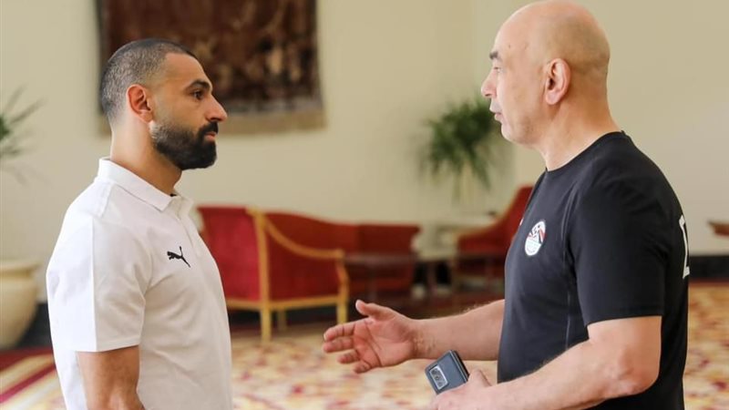 حسام حسن و محمد صلاح