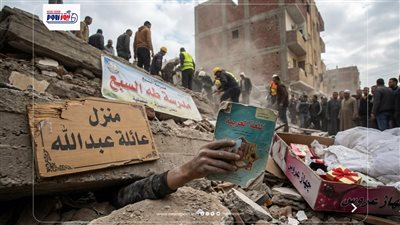 بين الركام وكتب المدرسة.. حكاية شاب واجه الموت تحت أنقاض عقار المنيا