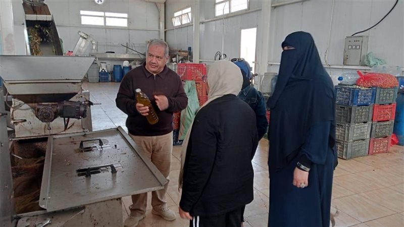 جانب من الزيارة