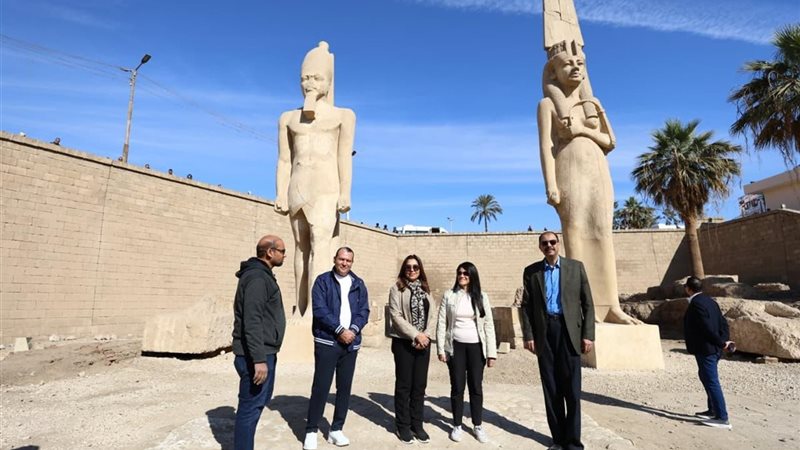 جانب من الزيارة