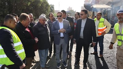  محافظ المنوفية يتفقد أعمال الرصف النهائية بطريق طنبدي-شبين ضمن مشروعات الخطة