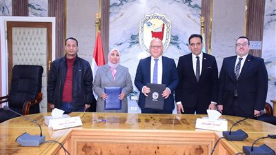 بروتوكولات تعاون لجامعة سوهاج للاستفادة من خدمات مركز الاستشارات الهندسية 