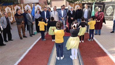 محافظ المنوفية يتفقد أعمال تطويرالحملة الميكانيكية بقويسنا
