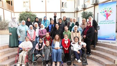 دعماً لهم.. المجلس القومي للأشخاص ذوي الإعاقة يلتقي متدربي 