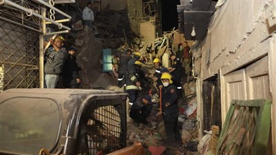 النيابة العامة تنتدب لجنة هندسية للوقوف على أسباب إنهيار عقار إمبابة