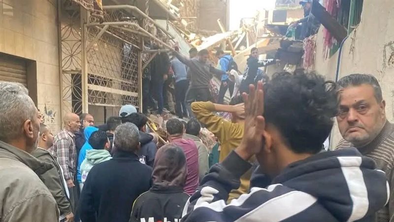  حادث انهيار عقار