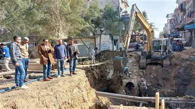 متابعة ميدانية لمشروعات المبادرة الرئاسية في قرية قومبانية أبو قير