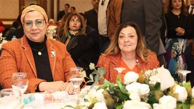 حضور المشرف على القومي للإعاقة ورئيسة القومي للمرأة احتفالية 