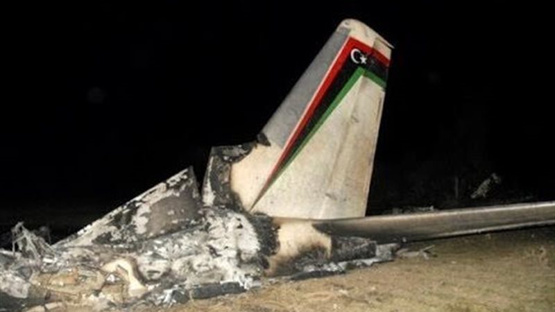 تحطم طائرة رئيس الأركان