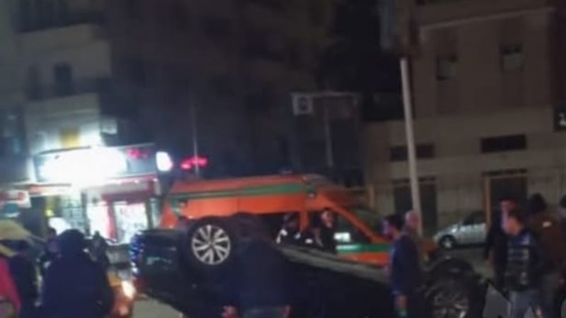 جانب من الحادث 