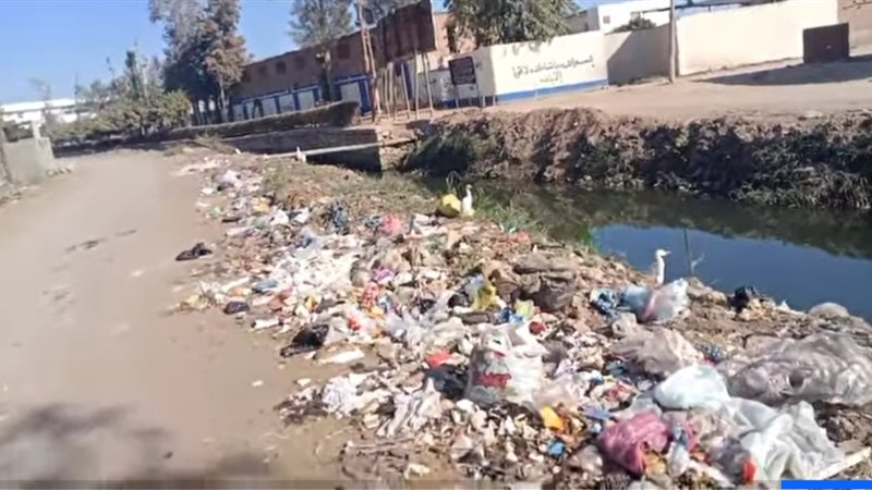 انتشار القمامة بمنيا