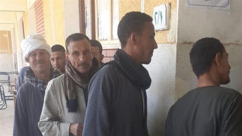 توافد الناخبين بمحافظة