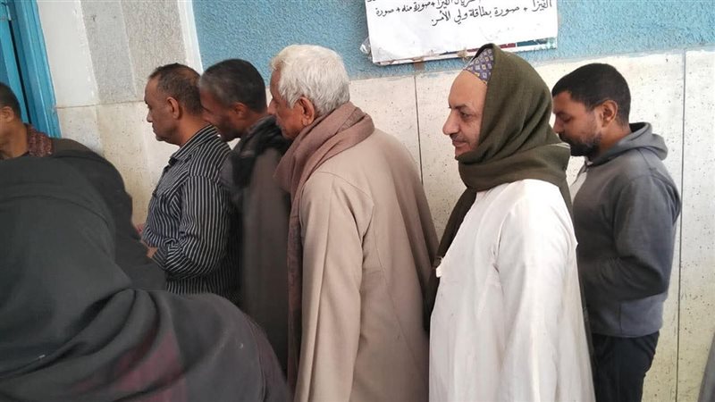توافد الناخبين بمحافظة