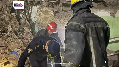 إنقاذ 5 أشخاص بعد انهيار عقار قديم من طابق واحد بروض الفرج 