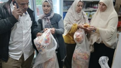 ضبط سماد وسلع ومواد غذائية مجهولة المصدر بمركز ناصر في بنى سويف 