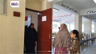 إقبال الناخبين في اليوم الثاني والأخير لجولة الإعادة بانتخابات النواب بالفيوم