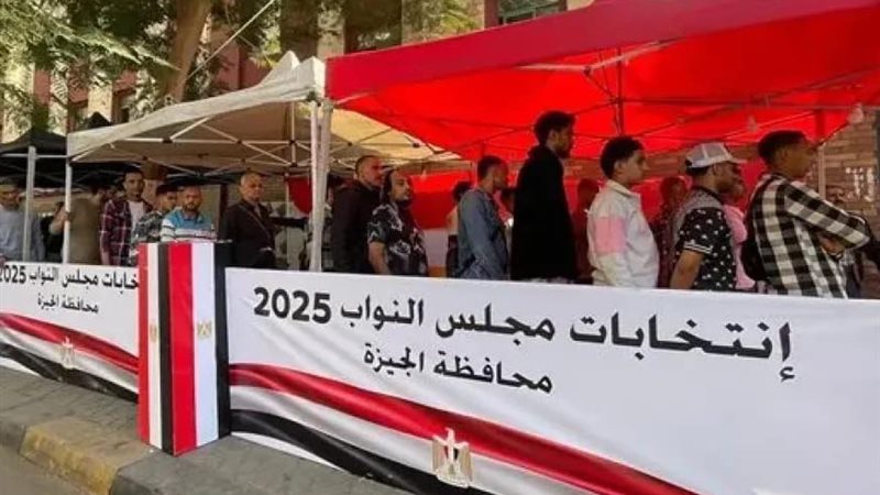 توافد الناخبين في