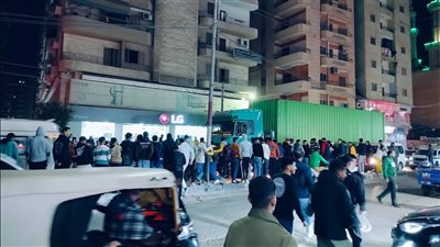 مصرع شخص في حادث تريلا بمدينة الزقازيق أثناء قيادته دراجة