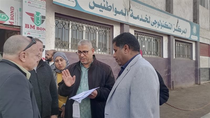 جانب من الجولة التفقدية
