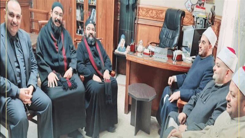 جانب من الزيارة 