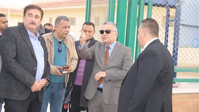 رئيس جامعة السويس يتفقد الأكاديميات الرياضية استعدادًا للافتتاح الرسمي