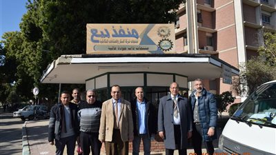 زيارة فنية من الصناعات التكاملية لكلية تكنولوجيا صناعة السكر بجامعة أسيوط