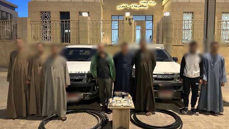 المتهمون والمضبوطات