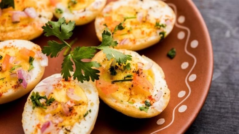 طريقة عمل بيتزا البيض