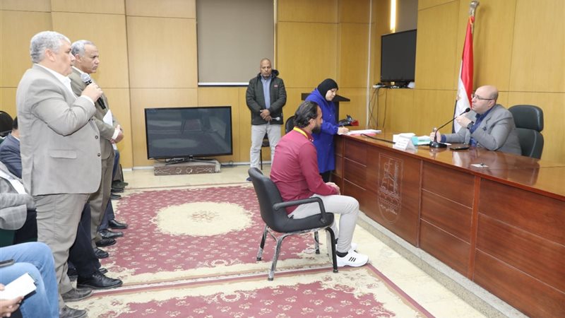 محافظ بنى سويف ورئيس