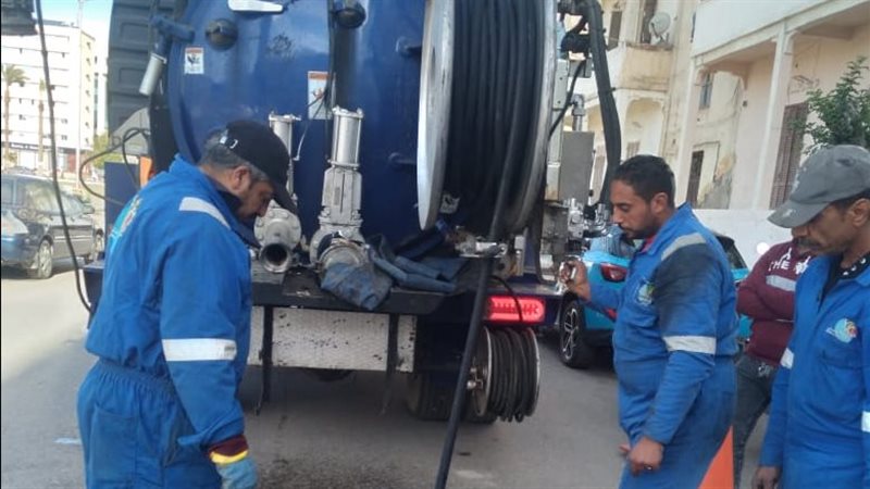 جانب من أعمال التطهير