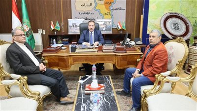 محافظ المنوفية يناقش الموقف التنفيذي لمشروع الصرف الصحى بكفر مناوهلة