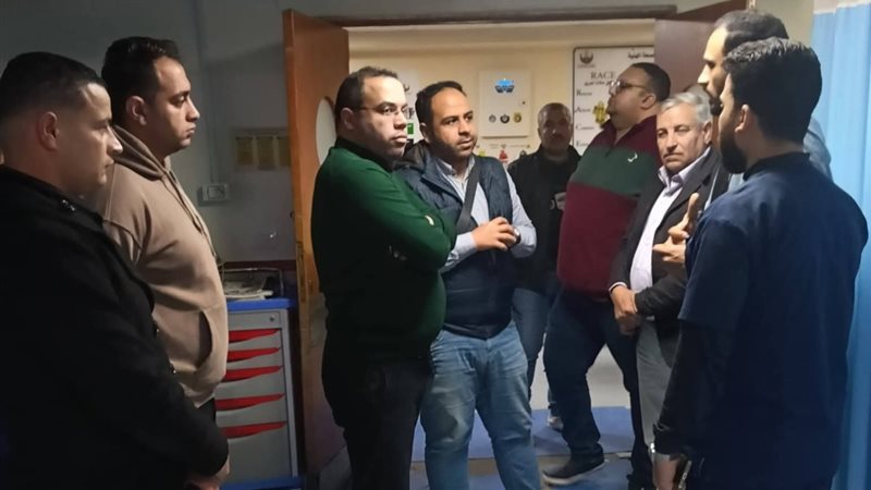جانب من متابعة المستشفيات