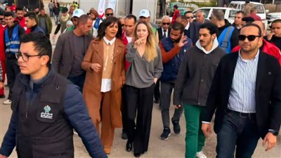 «صوتها كان مسموعًا».. نبيلة مكرم تكشف موقف أنجلينا جولي من حصار غزة