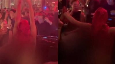 فيديو صادم من بيروت.. رقص وتعري كامل داخل مطعم ليلة رأس السنة