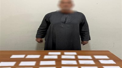 بيوزع كروت دعاية انتخابية.. ضبط شخص بالقرنة بالأقصر