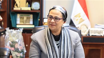  أمل عمار تستقبل مديرة مكتب التعاون مع الوكالة الفرنسية للتنمية فى مصر